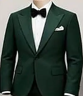 Peak lapel blazer