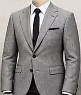 Notch lapel blazer