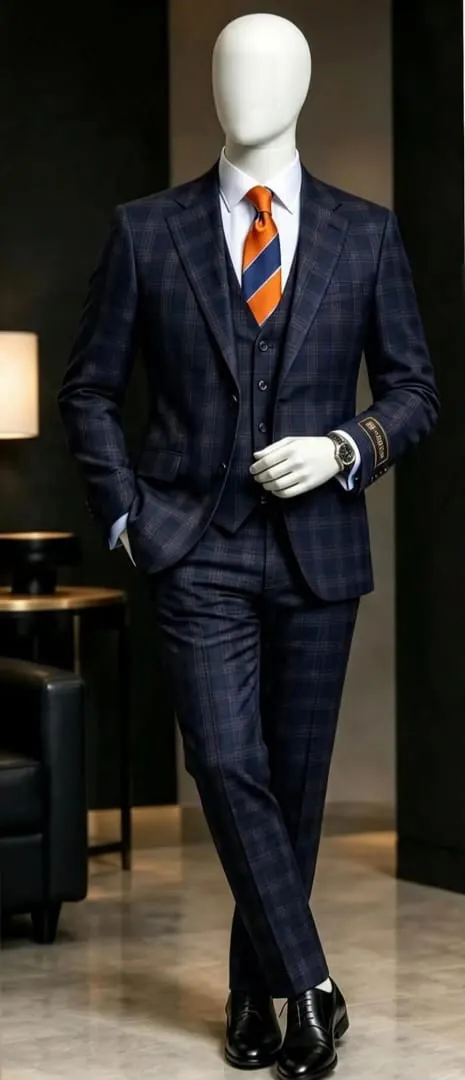Three-piece check